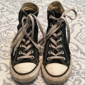 Black Hightop Converse